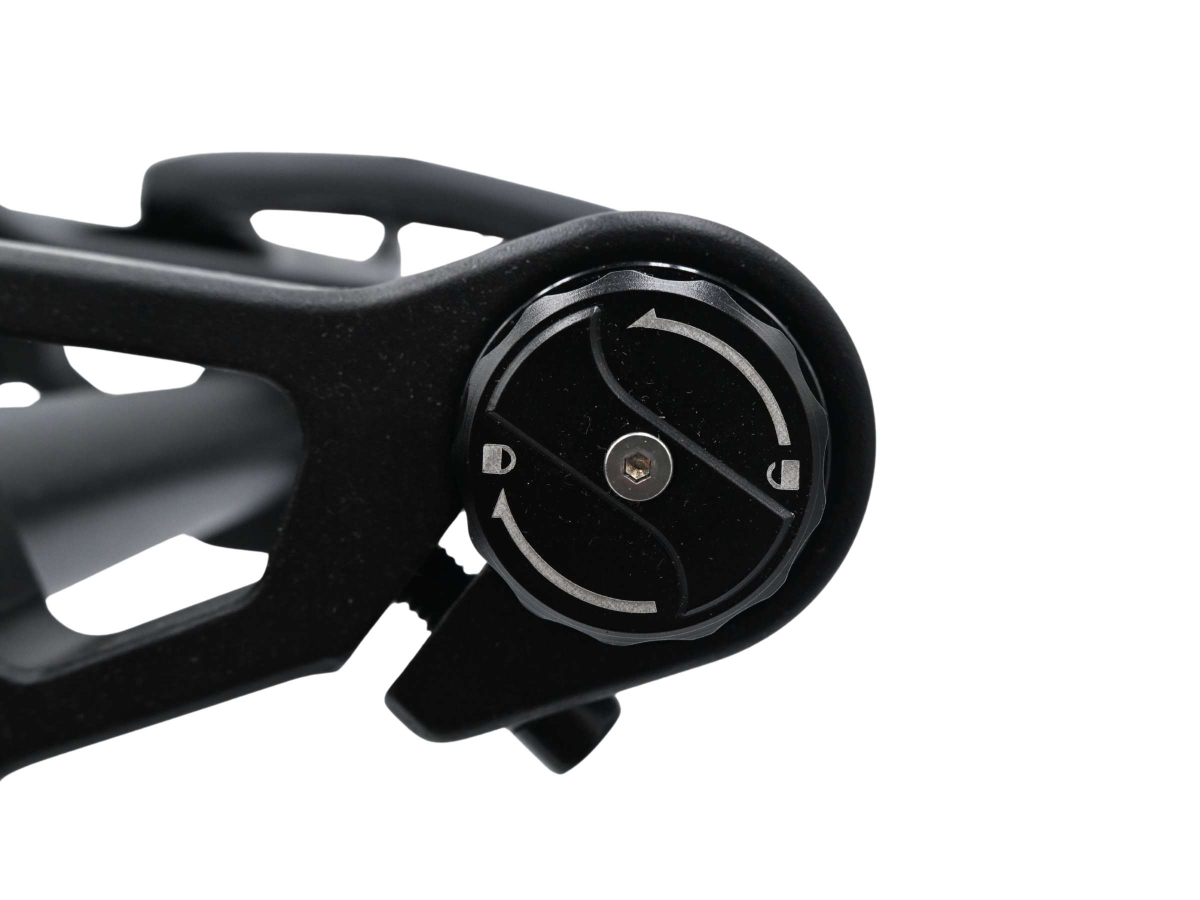 Forcella EXSHO 24" FAT nera ammortizzata ad aria - Techbike