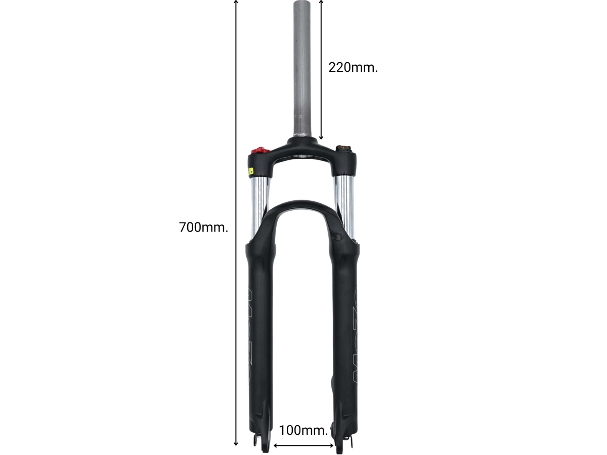 Forcella MOZO 26" con preload e lockout - Techbike
