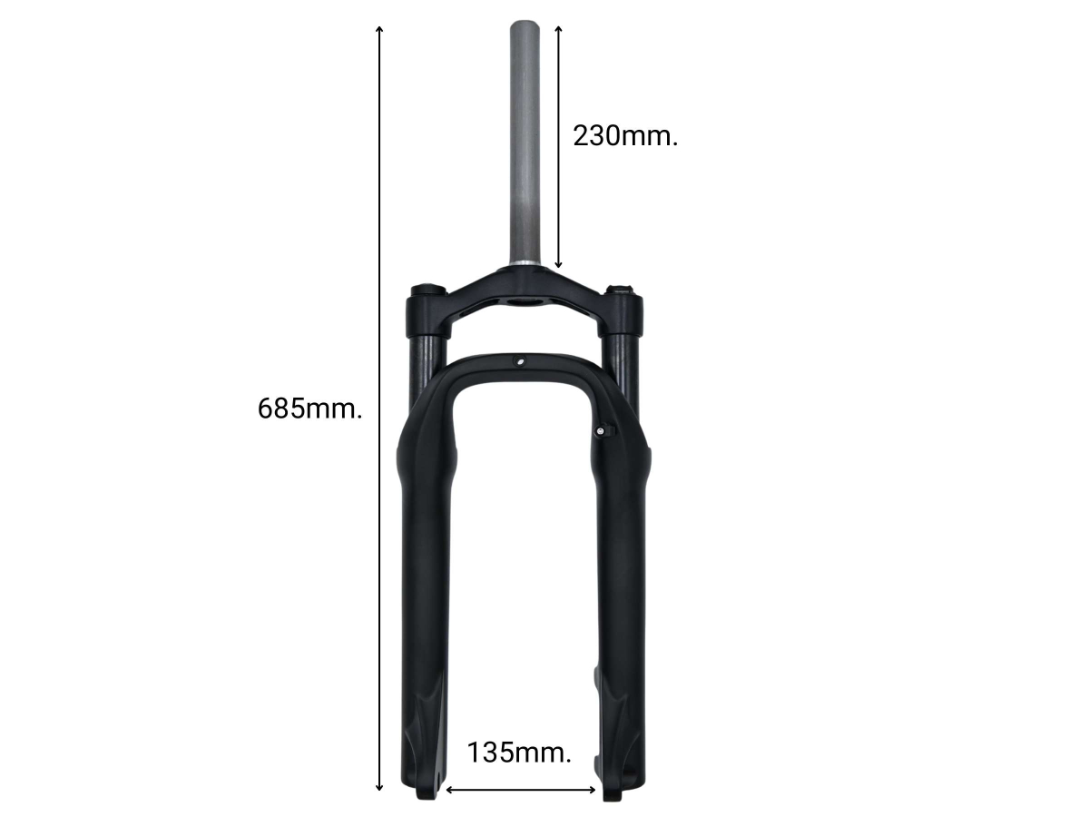 Forcella EXSHO 20" FAT aria regolabile - Techbike