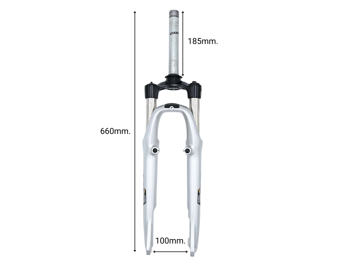 Forcella ammortizzata  ZOOM Masera 26” preload - Techbike