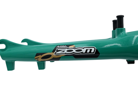 Forcella ammortizzata Zoom Masera 26" verde – Techbike