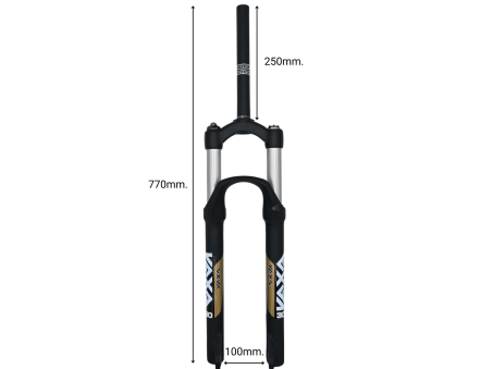 Forcella VAXA 27.5" ad aria con lockout – Techbike
