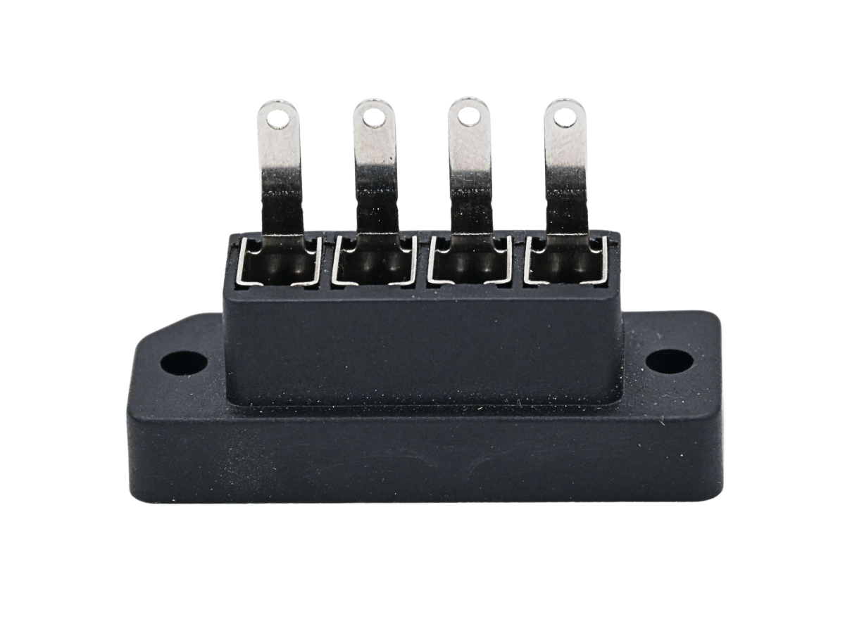 Connettore box batteria femmina 4 poli - Techbike