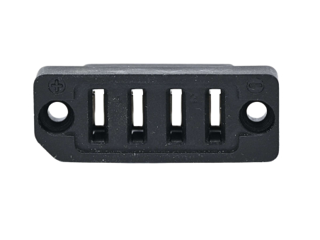 Connettore box batteria femmina 4 poli - Techbike