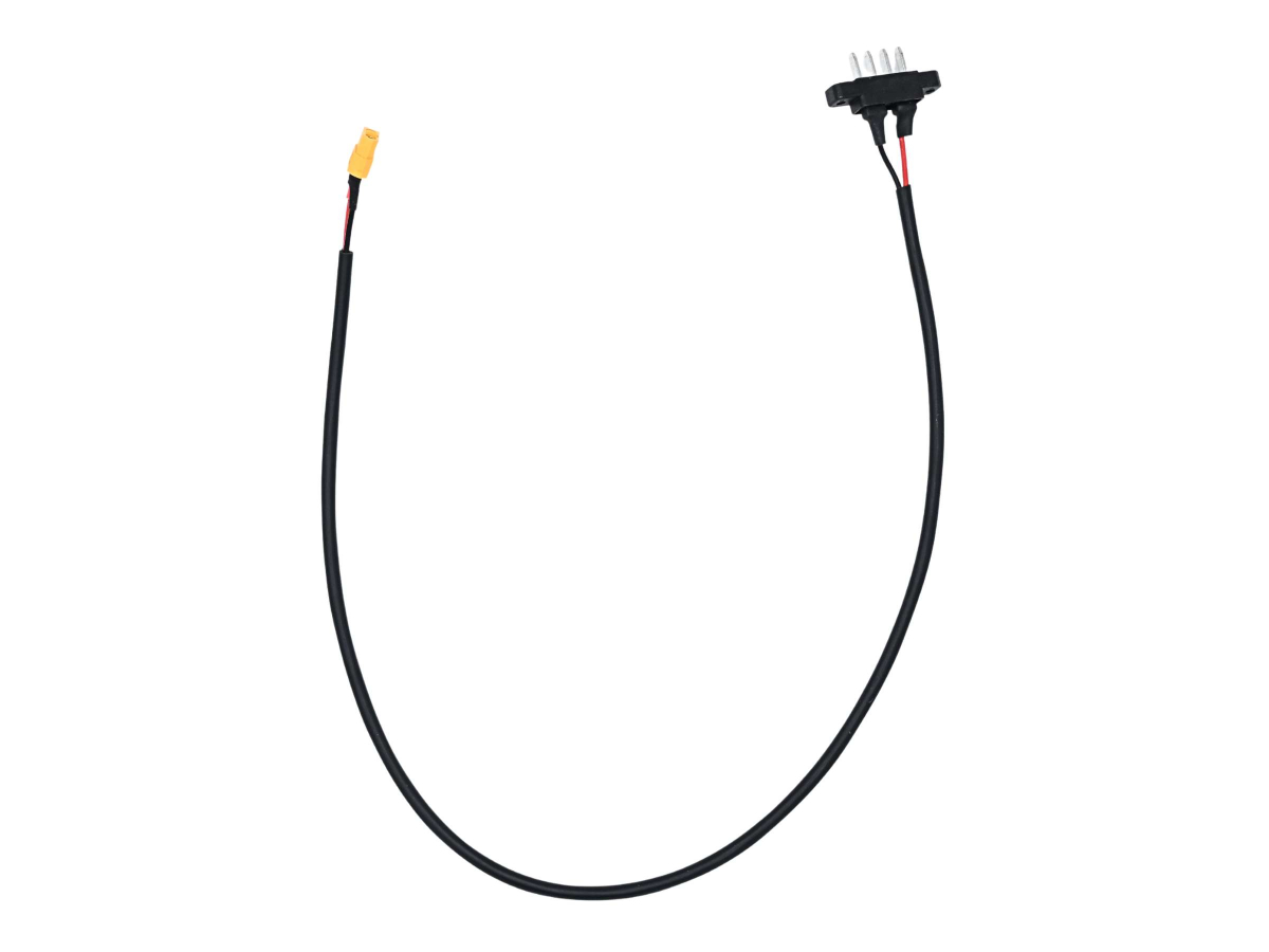 Connettore base batteria al telaio maschio 4 lamelle - Techbike