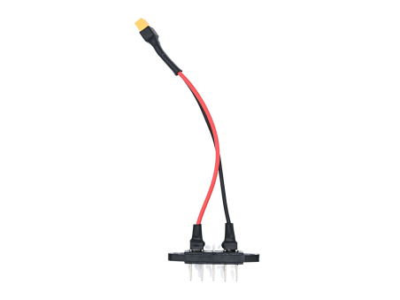 Connettore base batteria telaio maschio 5 lamelle - Techbike