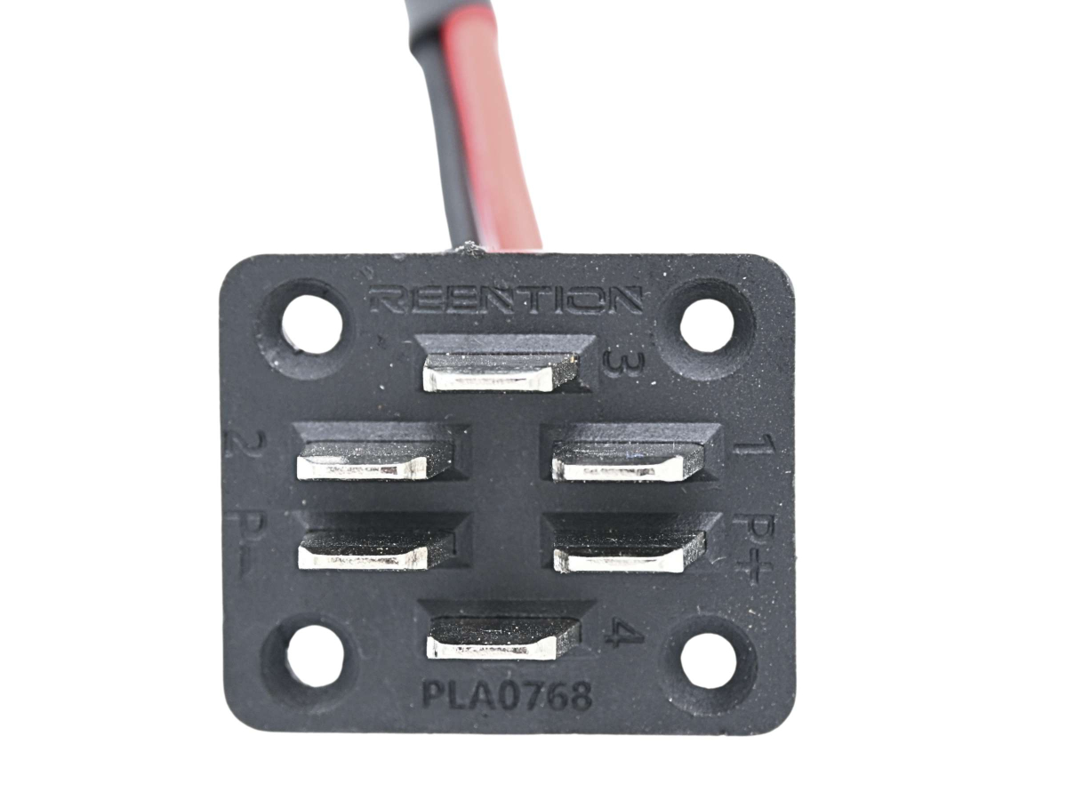 Connettore base batteria telaio maschio 6 lamelle - Techbike