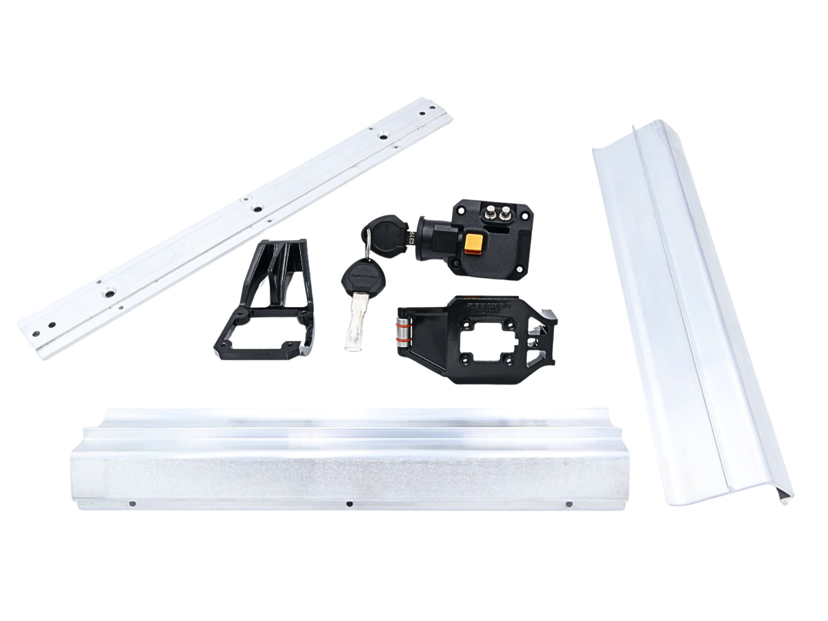 Kit attacco batteria con serratura - Techbike