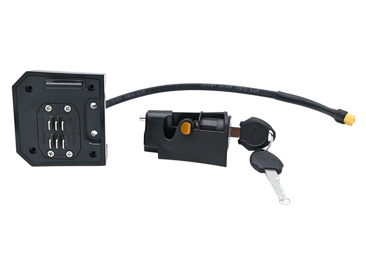 Kit attacco batteria con serratura - Techbike