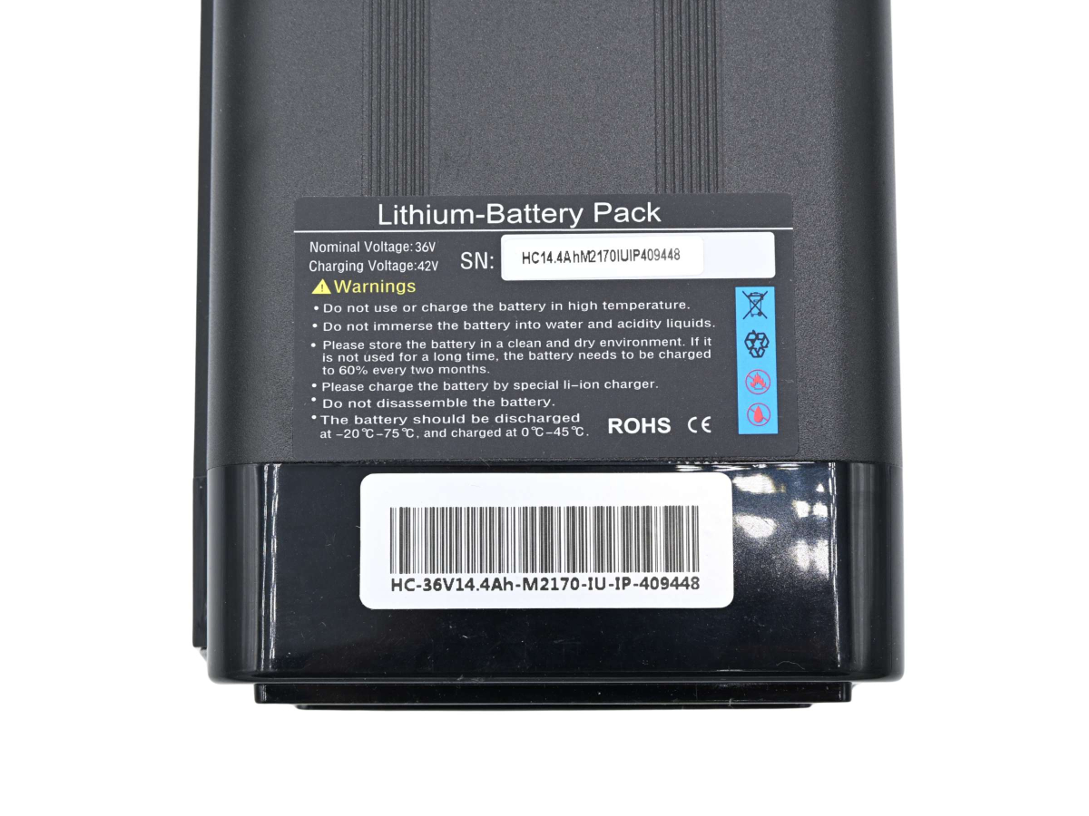 Batteria e-bike 36V 14.4Ah celle Samsung - Techbike