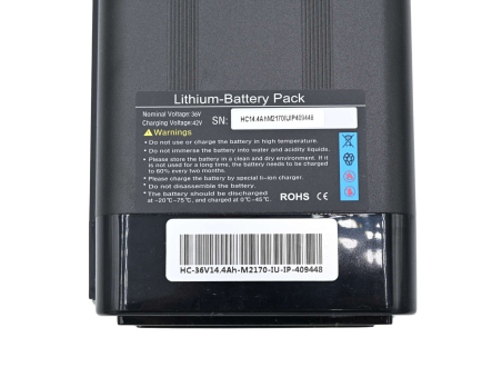 Batteria e-bike 36V 14.4Ah celle Samsung - Techbike