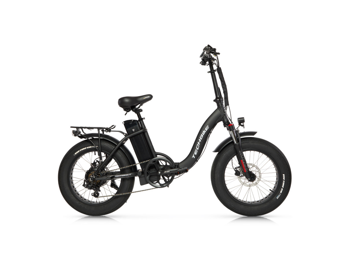 Techbike Shuttle S 20'' - E-Bike Fat Pieghevole