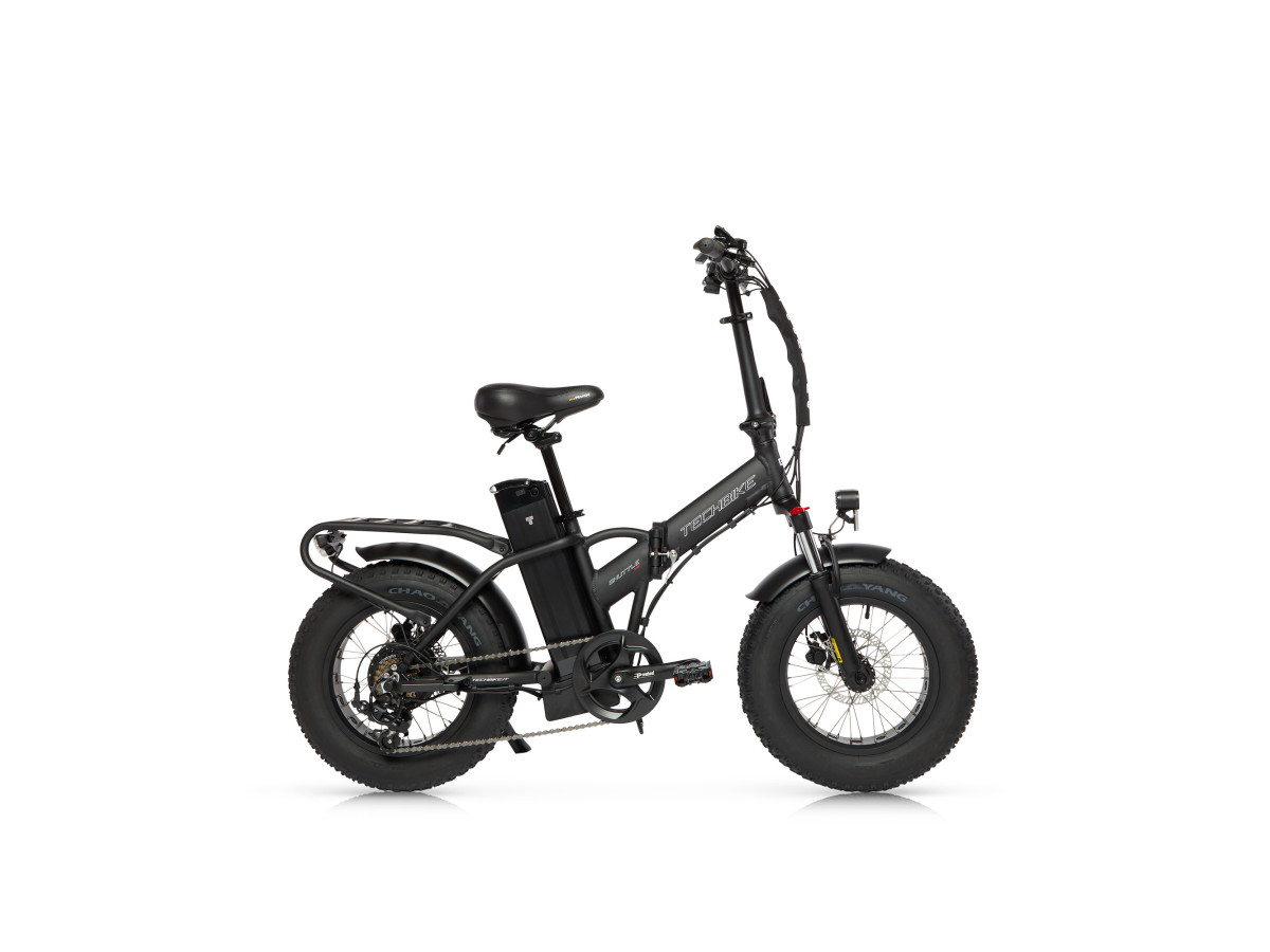 Techbike Shuttle 16'' - E-Bike Fat Pieghevole