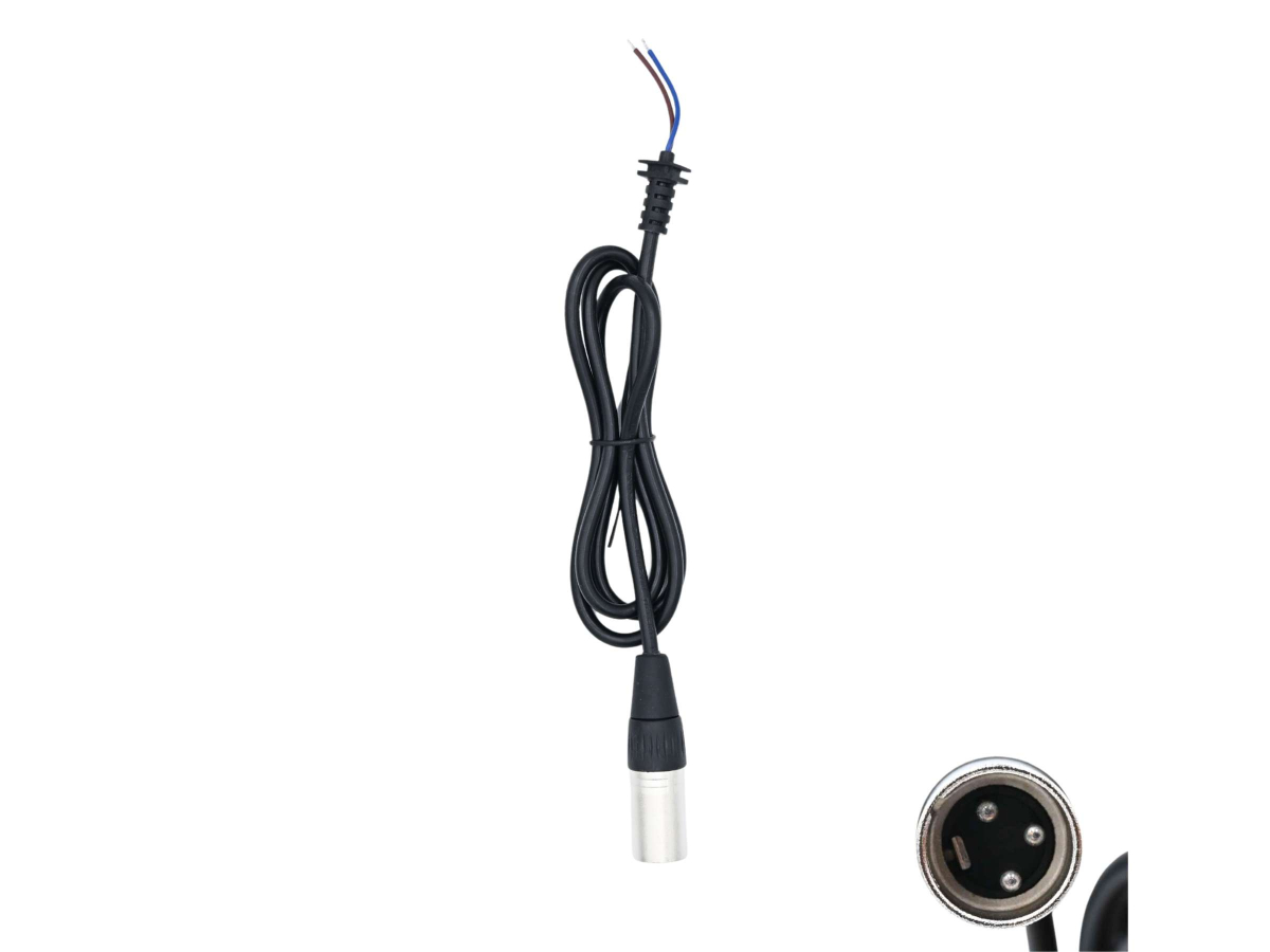 Cavo caricabatterie con connettore XLR - Techbike