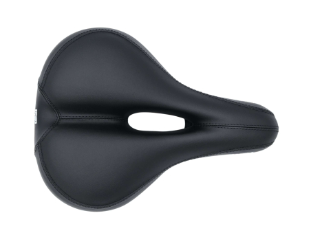 Sella Velo Plush 270x200mm con foro centrale - Techbike