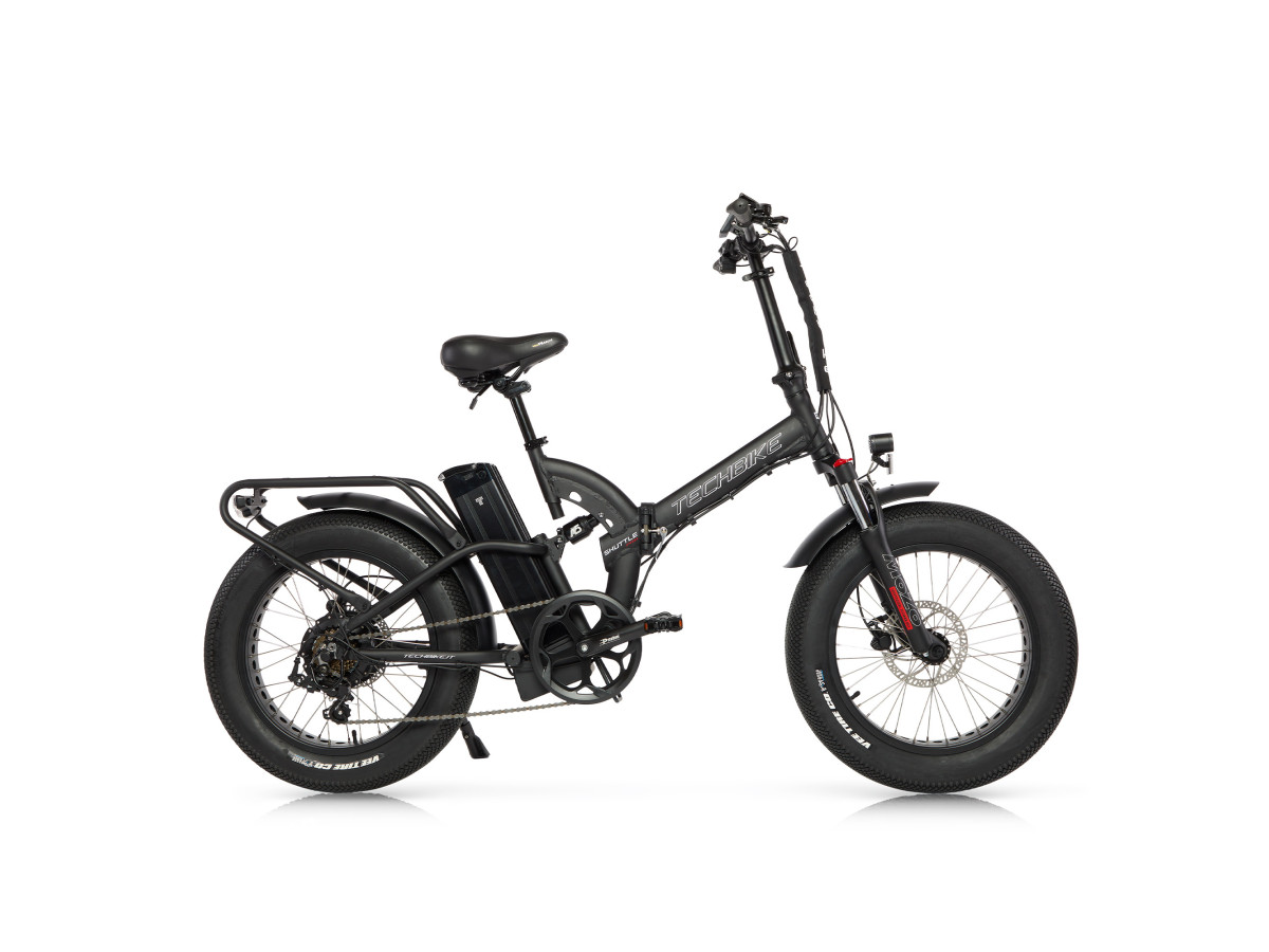 Techbike Shuttle Pro Easy - E-Bike Fat Pieghevole