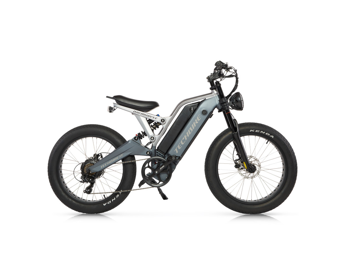 Techbike Big Muscle - E-Bike Fat ad Alte Prestazioni