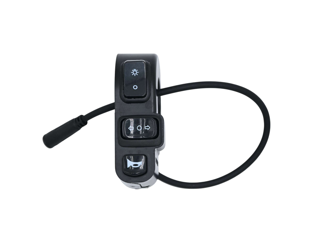 Comando luci frecce e clacson 260mm – Techbike