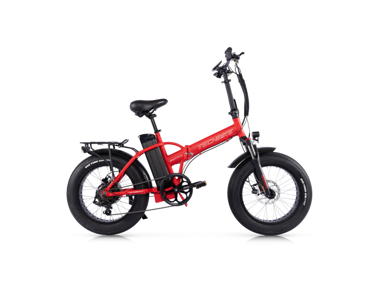 Techbike Shuttle 20'' - E-Bike Fat Pieghevole