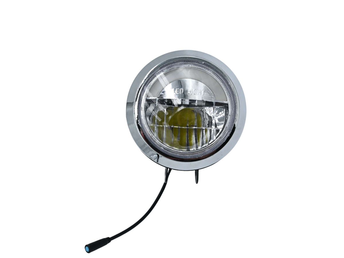 Fanale Anteriore LED con attacco clacson integrato - Techbike