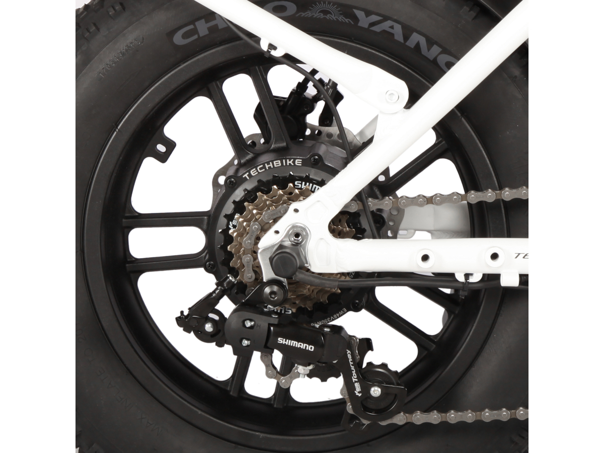 Shuttle Easy 16" – E-Bike Fat Pieghevole - Techbike