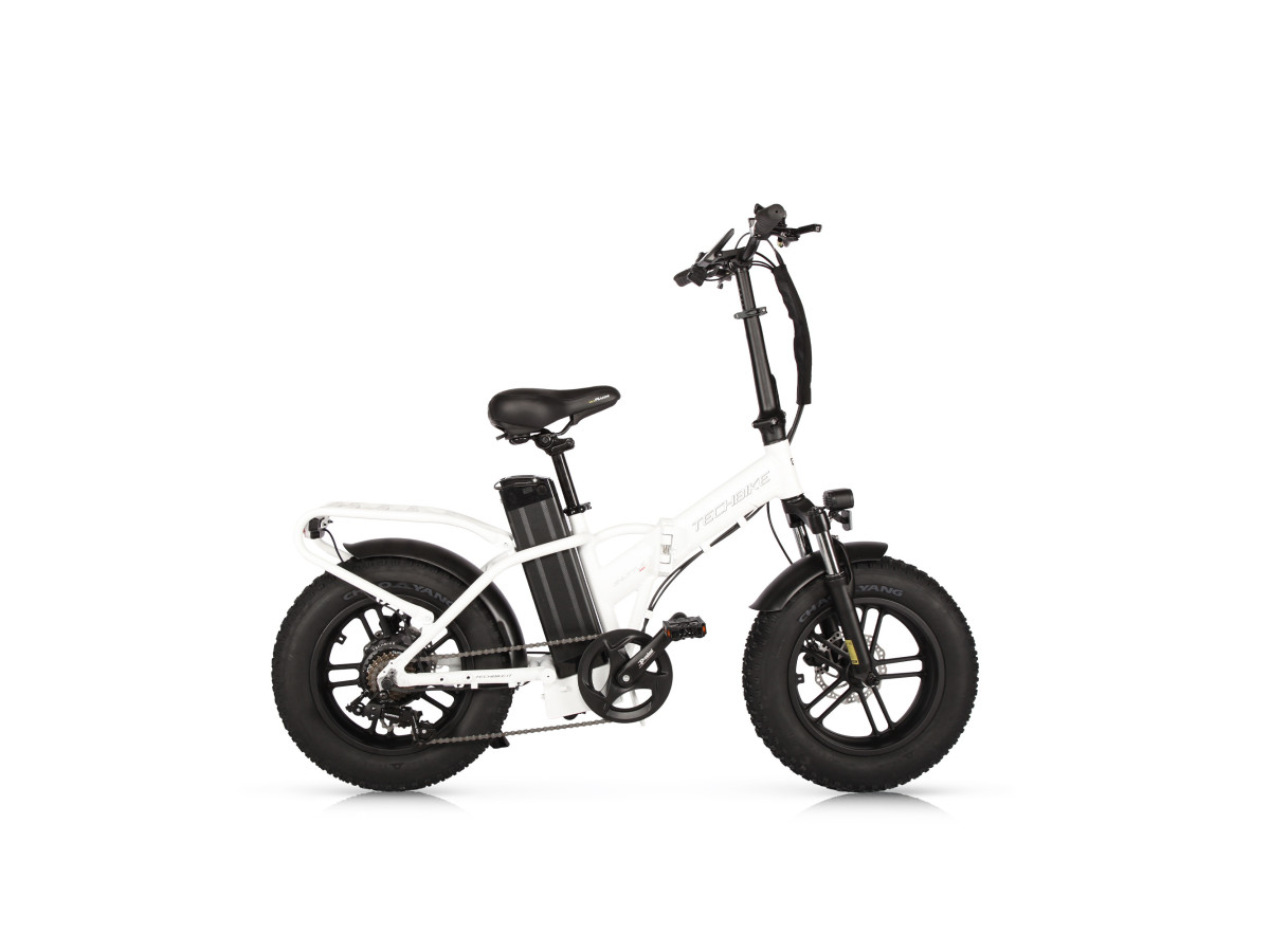 Techbike Shuttle 16'' - E-Bike Fat Pieghevole