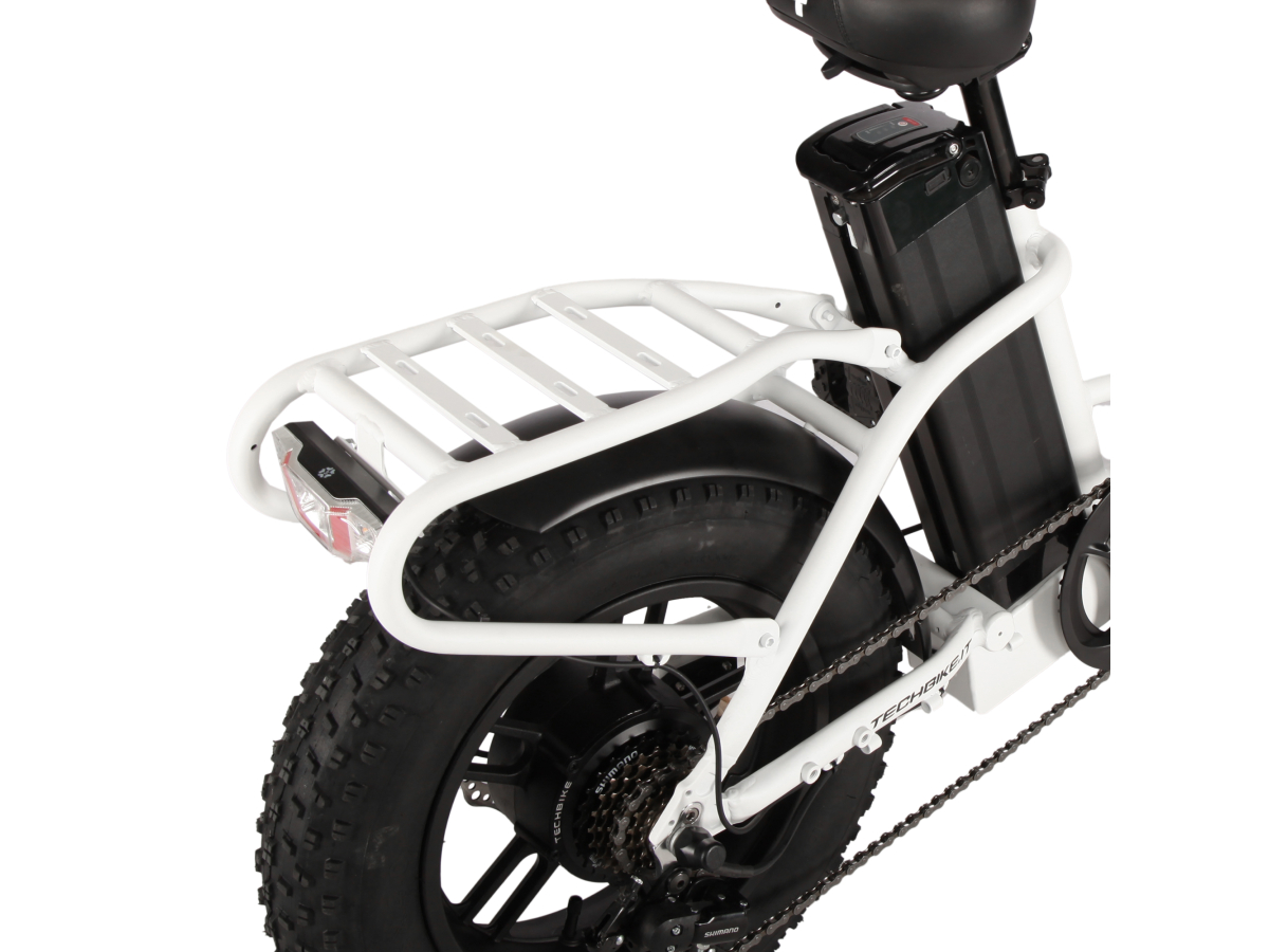 SHUTTLE EASY S 16''" – E-Bike Fat Pieghevole - Techbike