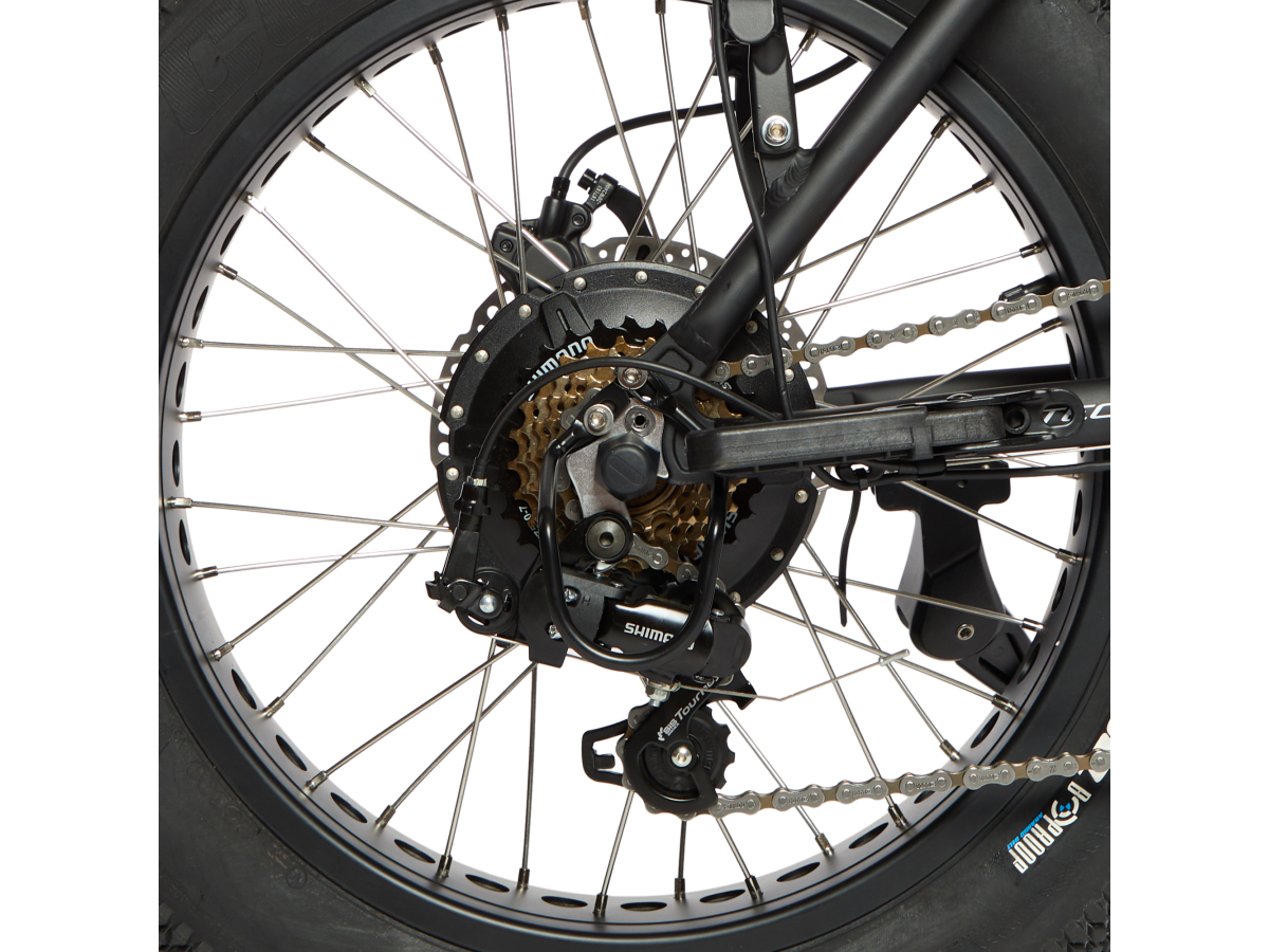 Shuttle Easy S 20" – E-Bike Fat Pieghevole - Techbike
