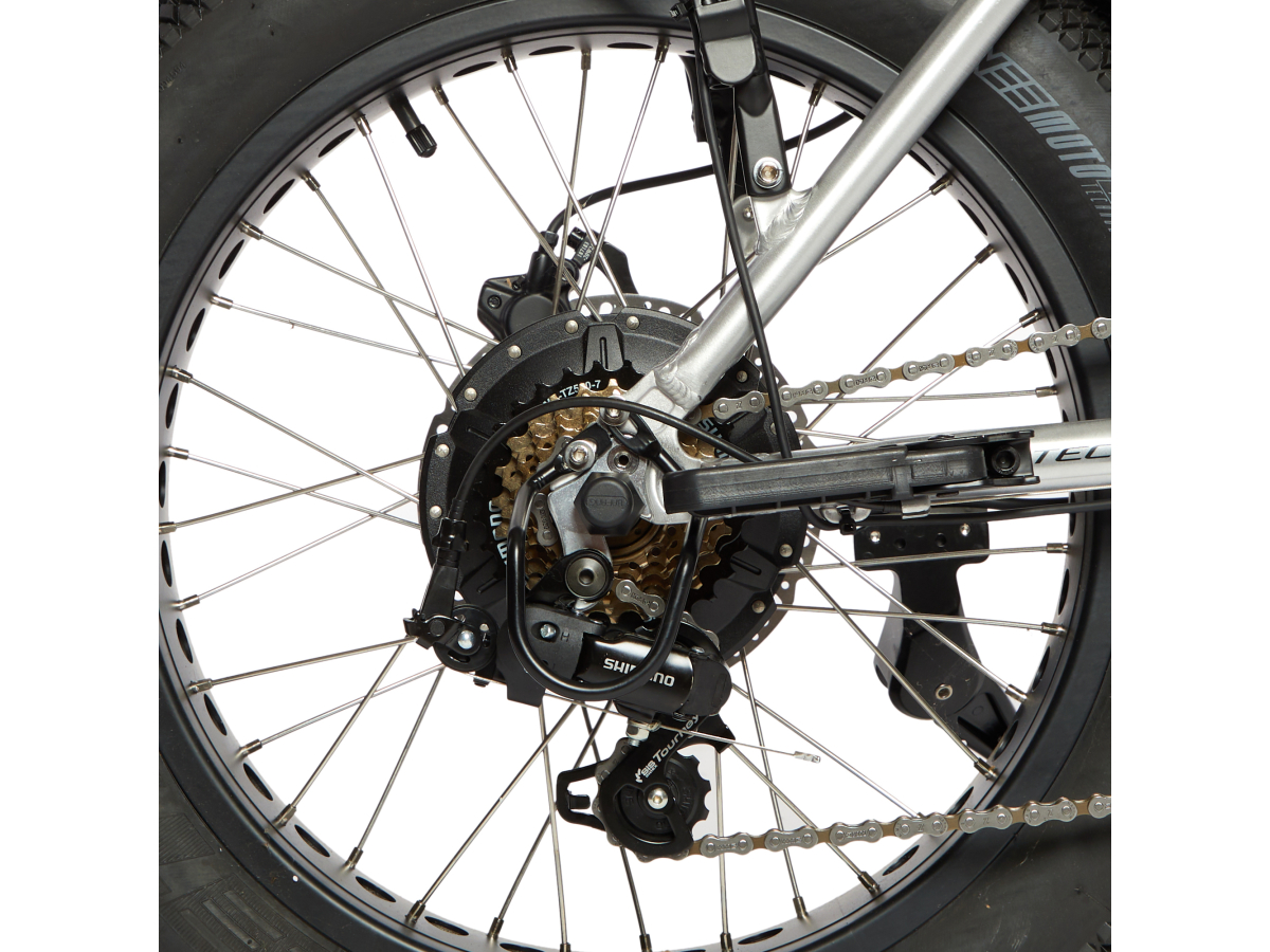 Shuttle Easy S 20" – E-Bike Fat Pieghevole - Techbike