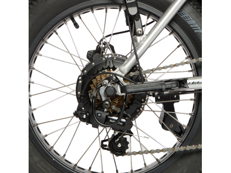 Shuttle Easy S 20" – E-Bike Fat Pieghevole - Techbike
