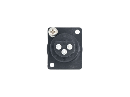 Attacco caricabatterie XLR femmina 3 pin box batteria - Techbike