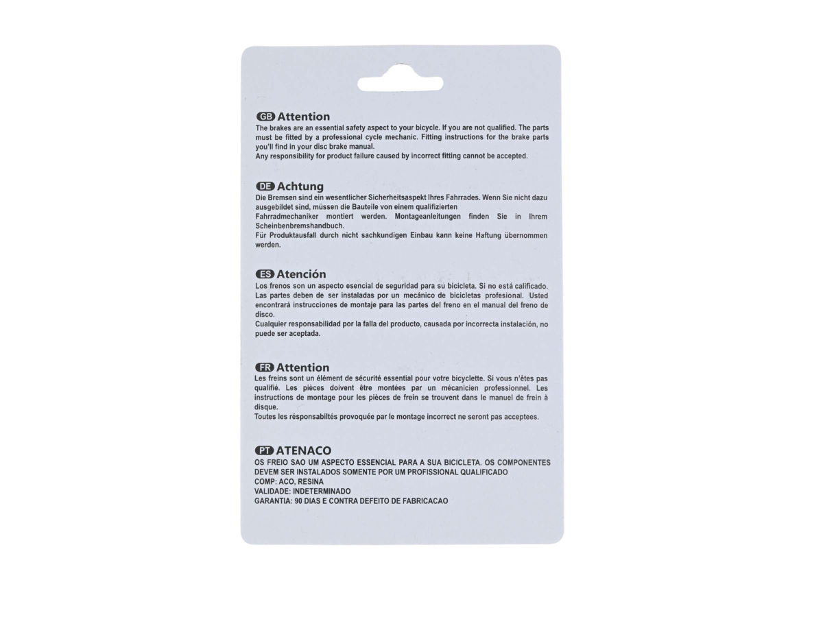 Kit pastiglie Freno Bengal PH02SA03 Organic - Techbike