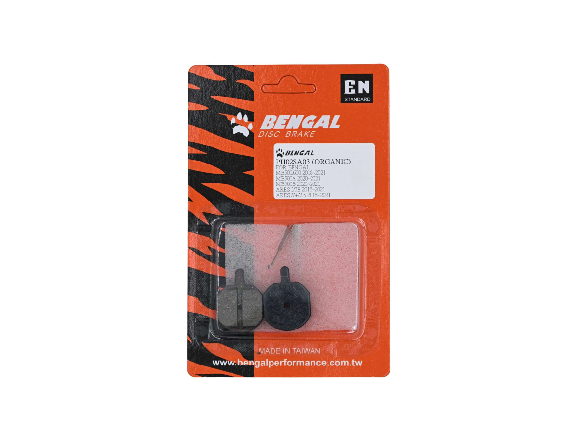 Kit pastiglie Freno Bengal PH02SA03 Organic - Techbike