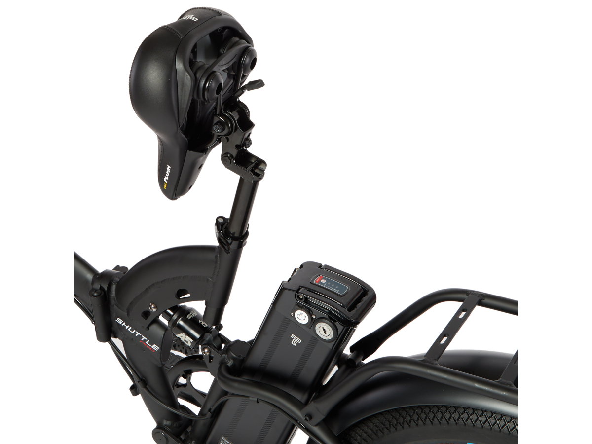 Techbike Shuttle Pro Easy - E-Bike Fat Pieghevole