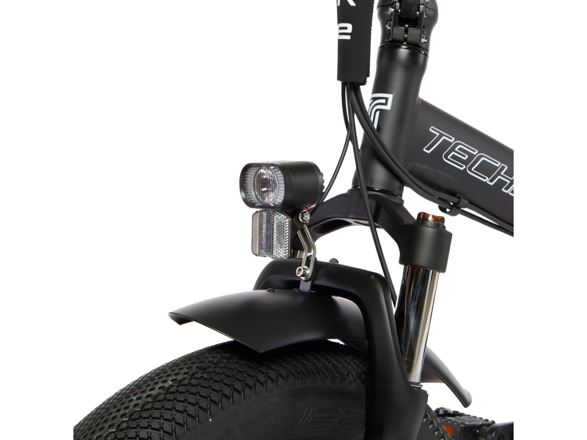 Techbike Shuttle Pro Easy - E-Bike Fat Pieghevole