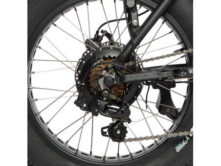 Techbike Shuttle Easy 20" – E-Bike Fat Pieghevole