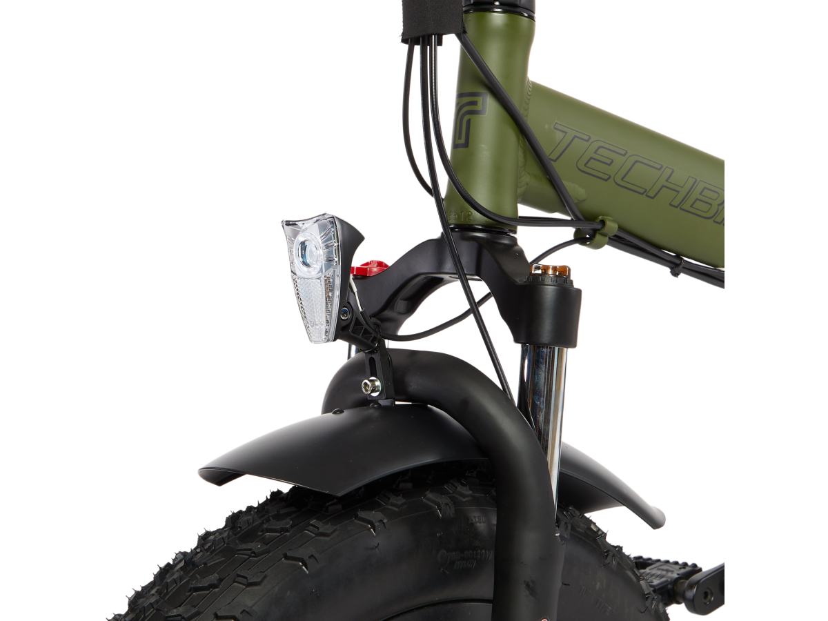 Techbike Shuttle Easy 20" – E-Bike Fat Pieghevole