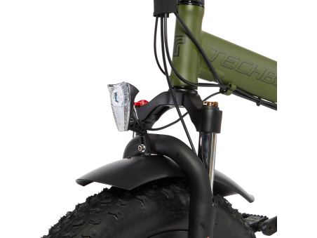 Techbike Shuttle Easy 20" – E-Bike Fat Pieghevole