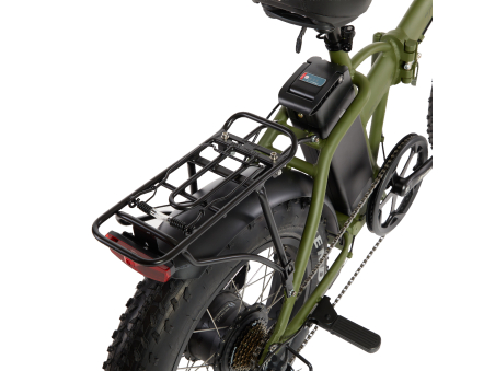 Techbike Shuttle Easy 20" – E-Bike Fat Pieghevole