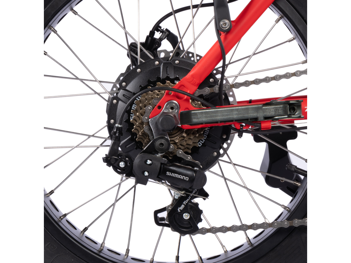 Techbike Shuttle 20'' - E-Bike Fat Pieghevole