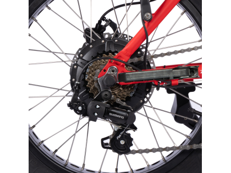 Techbike Shuttle 20'' - E-Bike Fat Pieghevole