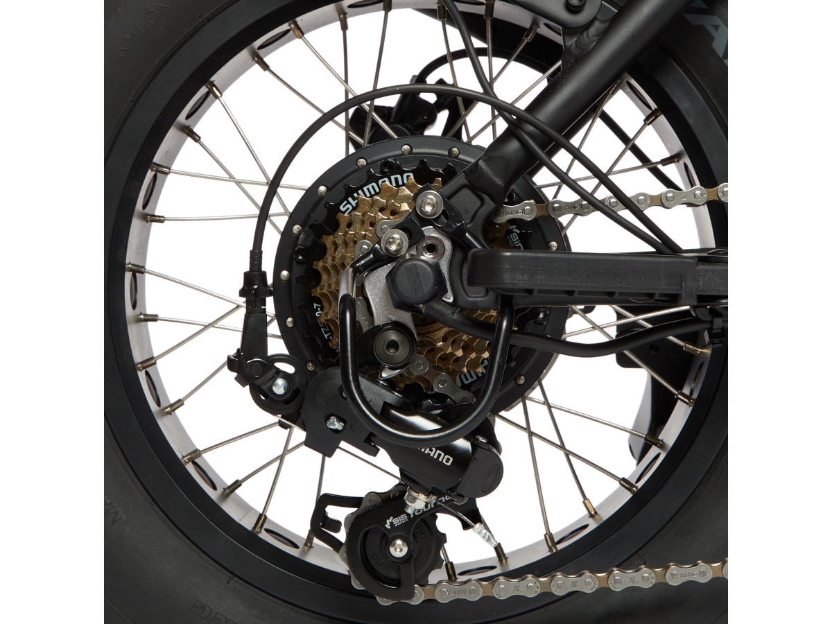 Techbike Shuttle 16'' - E-Bike Fat Pieghevole