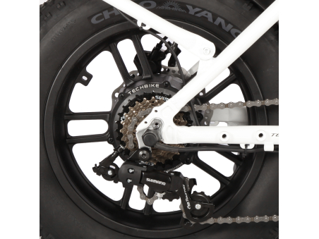 Techbike Shuttle S 16'' - E-Bike Fat Pieghevole