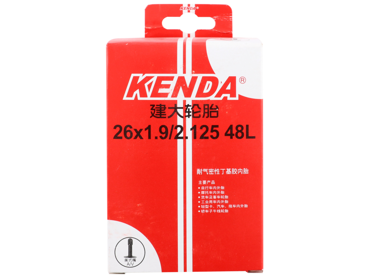 Camera d'Aria Kenda 26''x1.90/2.125 – Valvola Schrader 48mm - Techbike