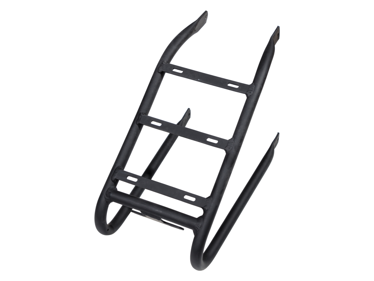 Portapacchi Posteriore Heavy Duty 20" nero opaco - Techbike