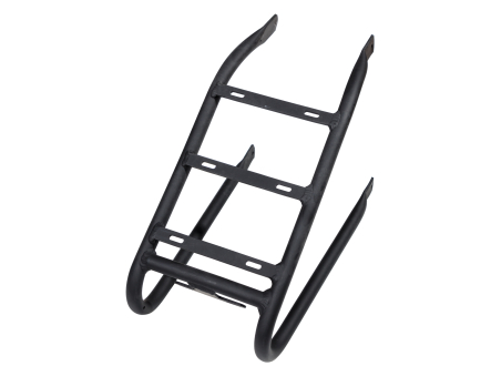 Portapacchi Posteriore Heavy Duty 20" nero opaco - Techbike