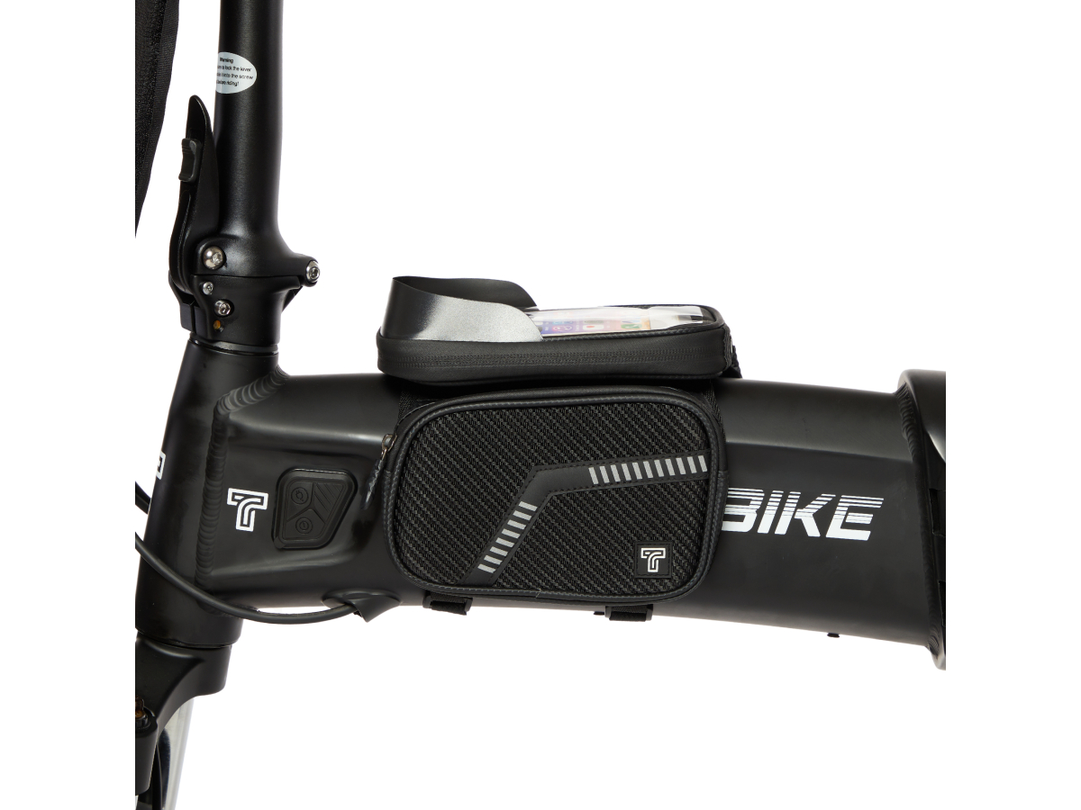 Borsa da Telaio con Porta Smartphone Touch e Tasca Laterale – Techbike