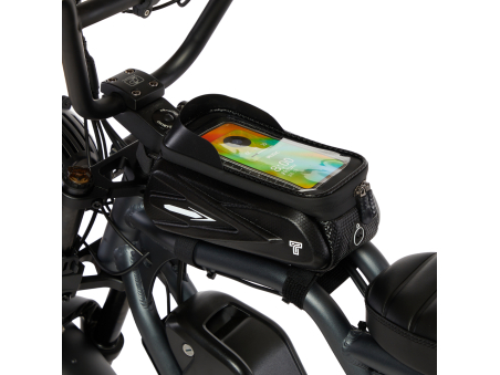 Borsa Telaio Sportiva con Porta Smartphone e Uscita Cuffie – Techbike