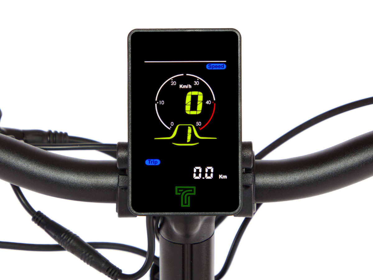 Display e-bike 810S LCD a colori con pulsantiera a 3 tasti - Techbike