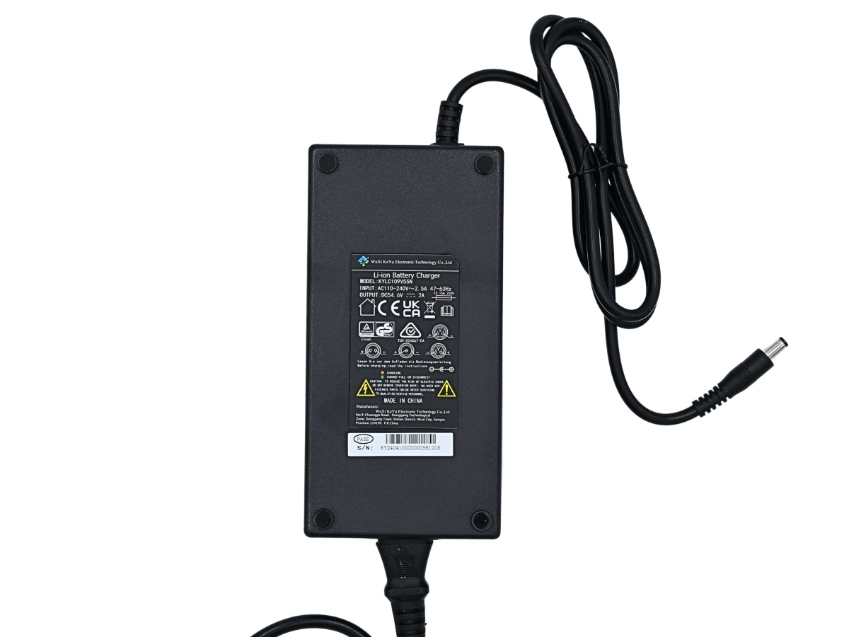 Caricabatterie Keyu 48V 2A con connettore DC - Techbike
